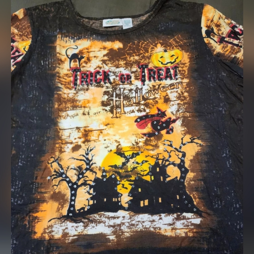 Collections Etc. Women’s Halloween Trick Or Treat XXL